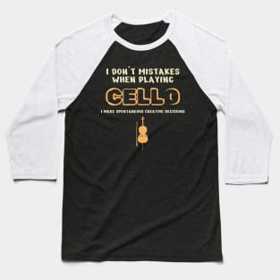 cello Baseball T-Shirt